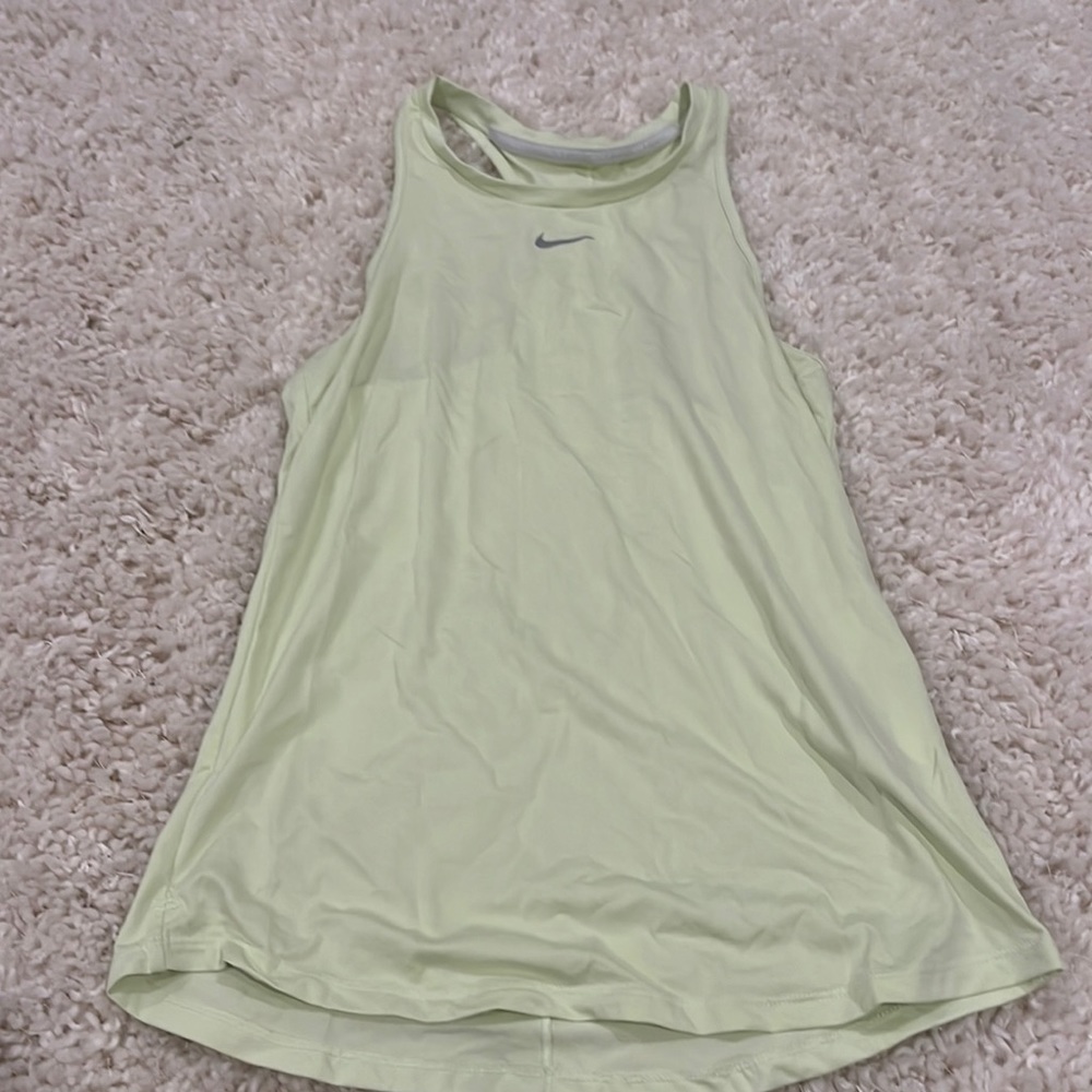 Nike green workout tank